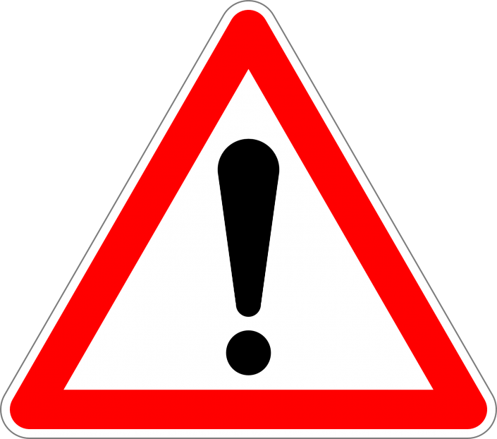 warning triangle